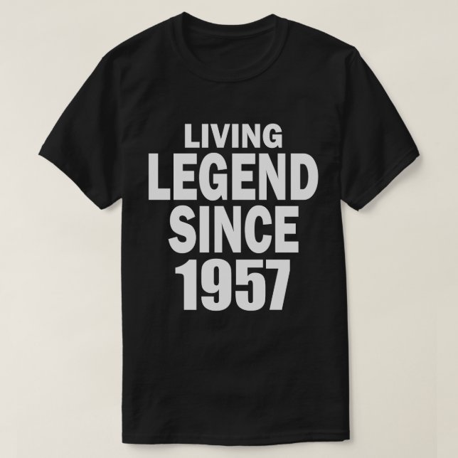 Bosatt legend efter 1957 t shirt (Design framsida)