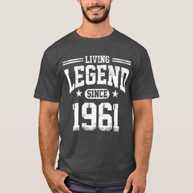 Bosatt legend efter 1961 t shirt (Framsida)