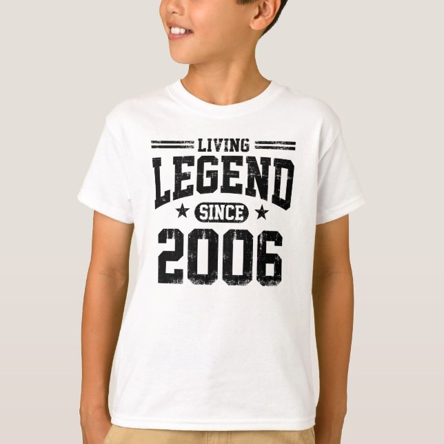 Bosatt legend efter 2006 t-shirt (Framsida)