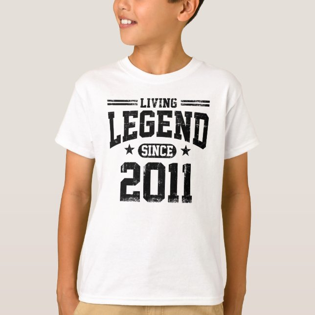 Bosatt legend efter 2011 tee (Framsida)
