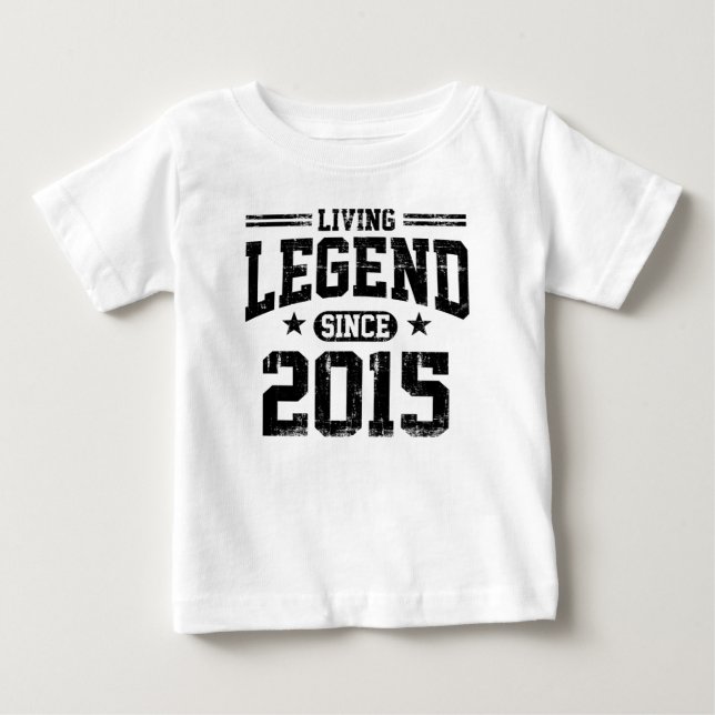 Bosatt legend efter 2015 tee shirt (Framsida)