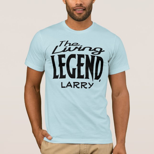 Bosatt legendanpassningsbarT-tröja T-shirt (Framsida)