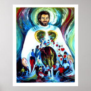 Bosatt vatten poster