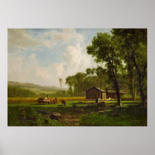 Bosättare i tidigt (1861) poster