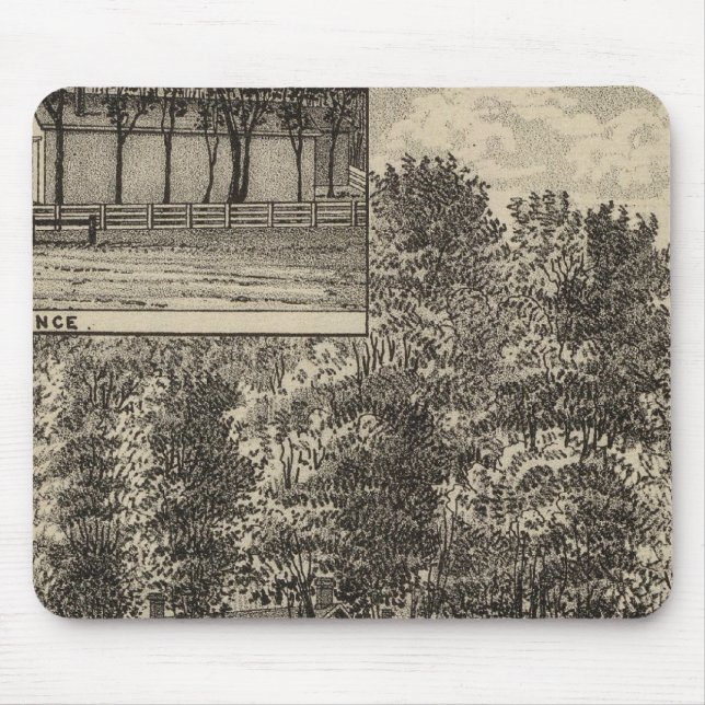 Bosättning för DB Williams, Edgerton, Kansas Musmatta (Framsidan)