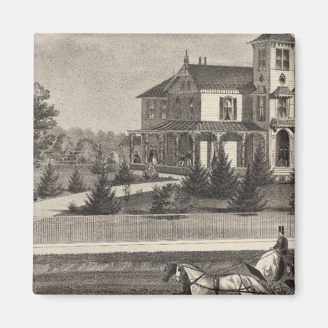 Bosättning för James G Gowdy, Toms River, NJ Magnet (Framsidan)