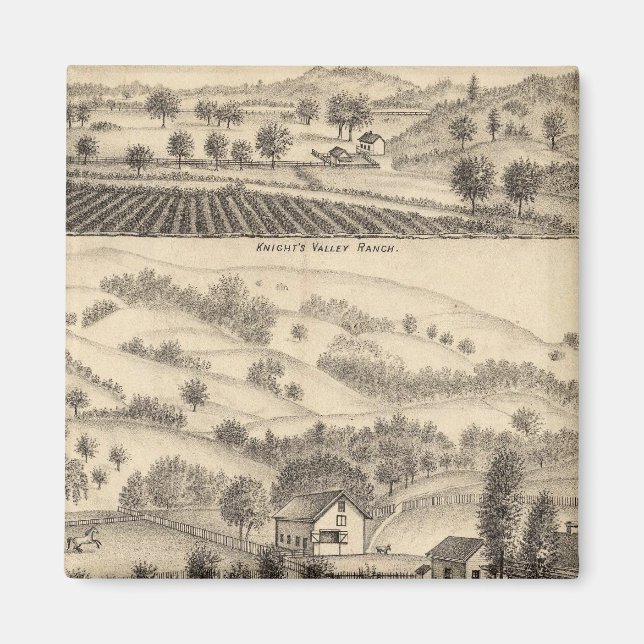 Bosättning för Joseph Alexander, Mendocino Magnet (Framsidan)