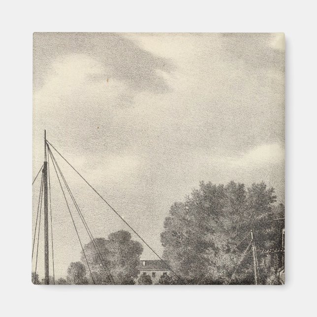 Bosättning för Joseph Francis, Toms flod, NJ Magnet (Framsidan)