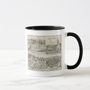 Bosättning för Milton Thornburgh Fayette Co Mugg