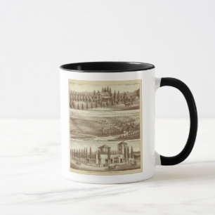 Bosättning, förskola, stadigvarande, Visalia, Ca Mugg
