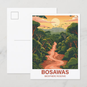 Bosawas biosfärreservat Nicaragua Travel Vykort
