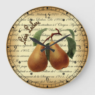 Bosc Pears~Léon Leclerc~Ulysses Prentiss Hedrick~ Stor Klocka
