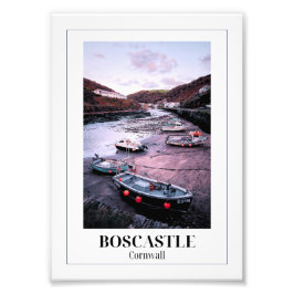 Boscastle, Cornwall Fototryck