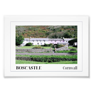Boscastle, Cornwall Fototryck
