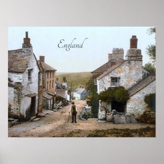 Boscastle på 1800-talet poster