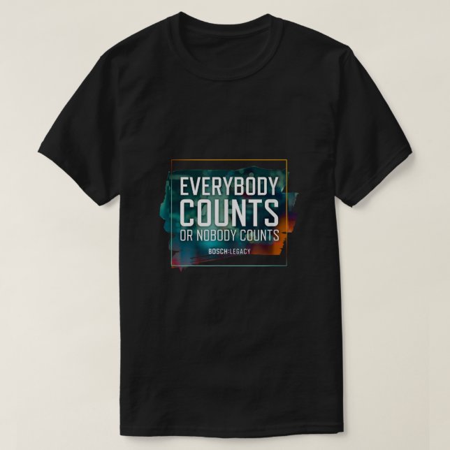 Bosch All Counts T Shirt (Design framsida)