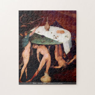 Bosch - Anthony altare - frestelse av St Anthony Pussel