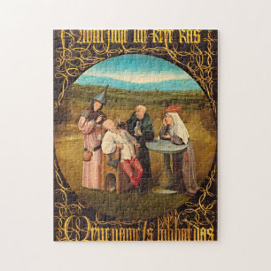 Bosch, Hieronymus - Extraherar stenen av Madnes Pussel