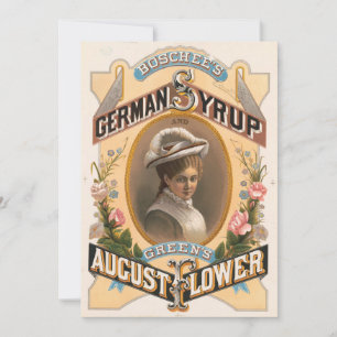 Boschee's German Syrup and Grönt's August Flowers