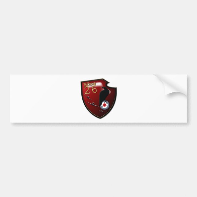 Bose Geschwader 26 Emblem Bildekal (Framsidan)