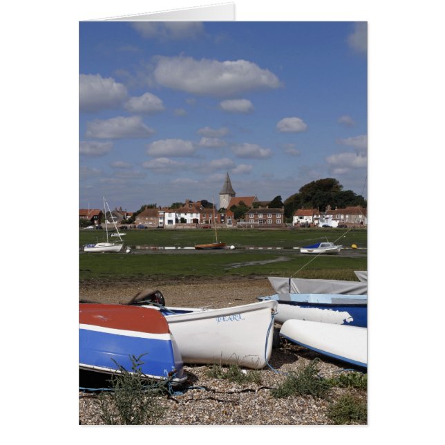 Bosham Harbour Hälsningskort (Framsidan)