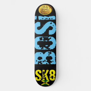 BOSI 8 1/2-tums Skateboard-däck Mini Skateboard Bräda 18,5 Cm