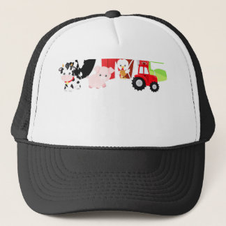 Boskap 1:a födelsedagen Barnyard 1 år gammal Baby Keps