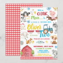 Boskap Barnyard 2:a födelsedag två