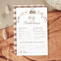 Boskap Barnyard Predictions and Advice Game