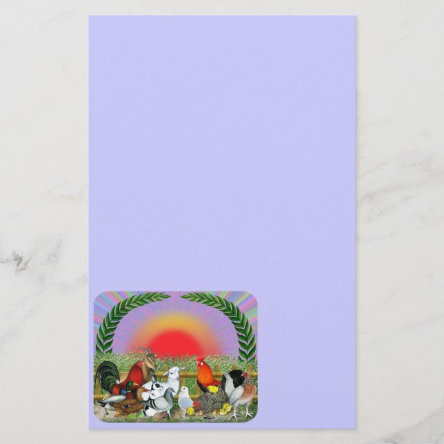 boskap brevpapper (Framsida)