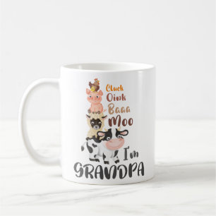 Boskap Caw Matching Family Grandpa Kaffemugg