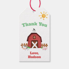 Boskap Cute Birthday Tack - GLS Presentetikett