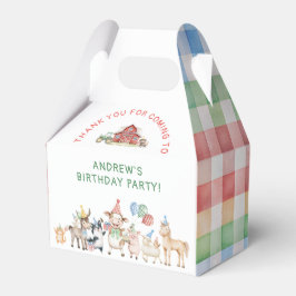 Boskap Födelsedagsfest Presentaskar