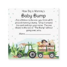 Boskap Grönt Tractor Baby Bump Game