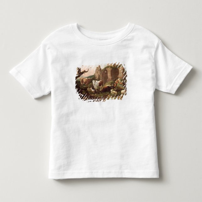 Boskap i en landskap, 1685 t shirt (Framsida)