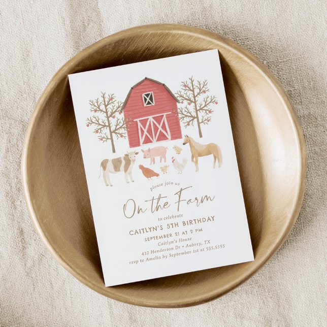 Boskap Inbjudningar (Skapare uppladdad)