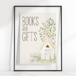 Boskap Meadow Baby Shower Bokar Gifts Sign Poster
