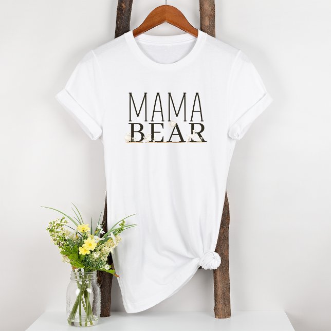 Boskap Meadow Friends Moderskap Mamma Bear T Shirt (Skapare uppladdad)