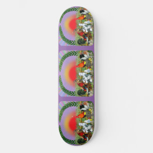 Boskap Mini Skateboard Bräda 18,5 Cm