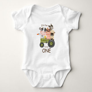 Boskap på traktorns födelsedag, Roligt: EN T Shirt