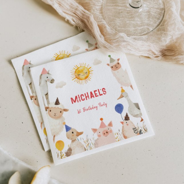 Boskap Pappersservett (Skapare uppladdad)