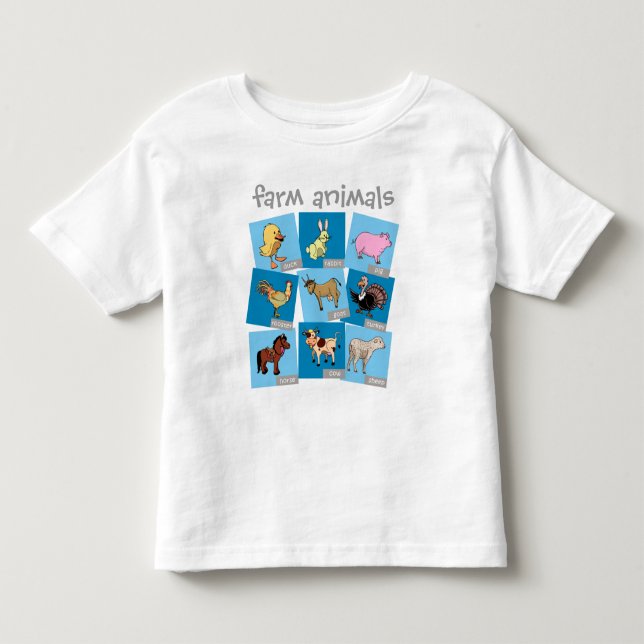 Boskap Tee Shirt (Framsida)