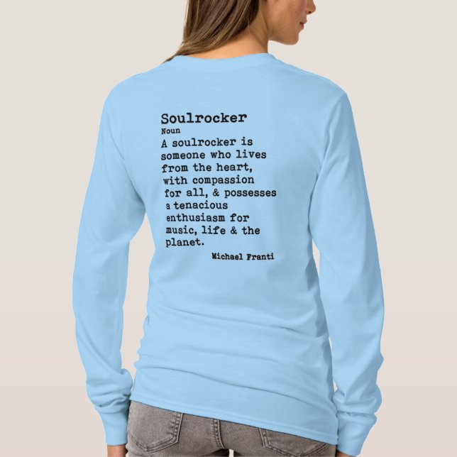 Boskapare: Långärmad Crew Nacke T Shirt (Baksida)