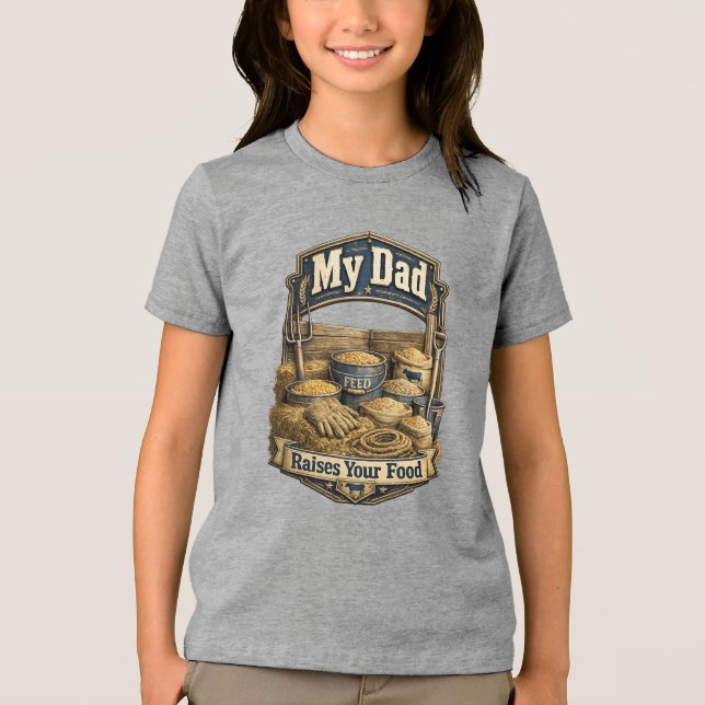 Boskapsbonde, etc. t shirt (Framsida)
