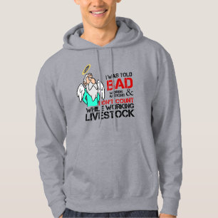 boskapsboskap cowboybock humor ranch liv hoodie