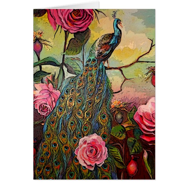 Boskapskort och Ro-gratulationskort Hälsningskort (Framsidan)