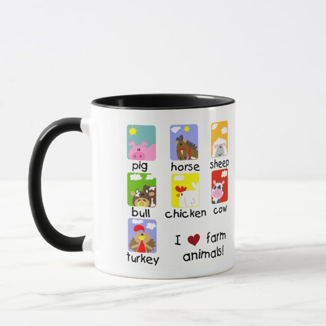 BoskapTshirts och gåvor Mugg (Vänster)