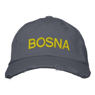 BOSNA hat Broderad Keps