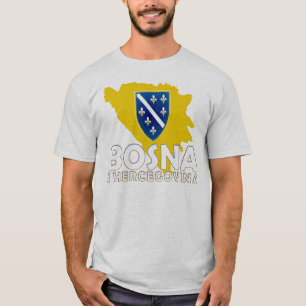 Bosna utslagsplats Karta Tee