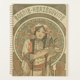 Bosnia and Herzegovina by Alphonse Mucha (1900)